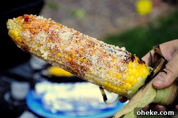 Spicy Summer Grill Menu Ideas for Labor Day Cookouts 3 Grilled Street Corn