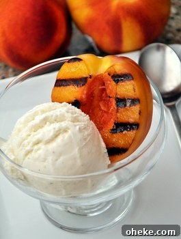 Spicy Summer Grill Menu Ideas for Labor Day Cookouts 4 Grilled Peach Sundaes