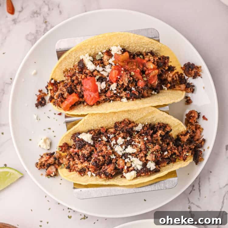 Smoked Pork Carnitas on Plate
