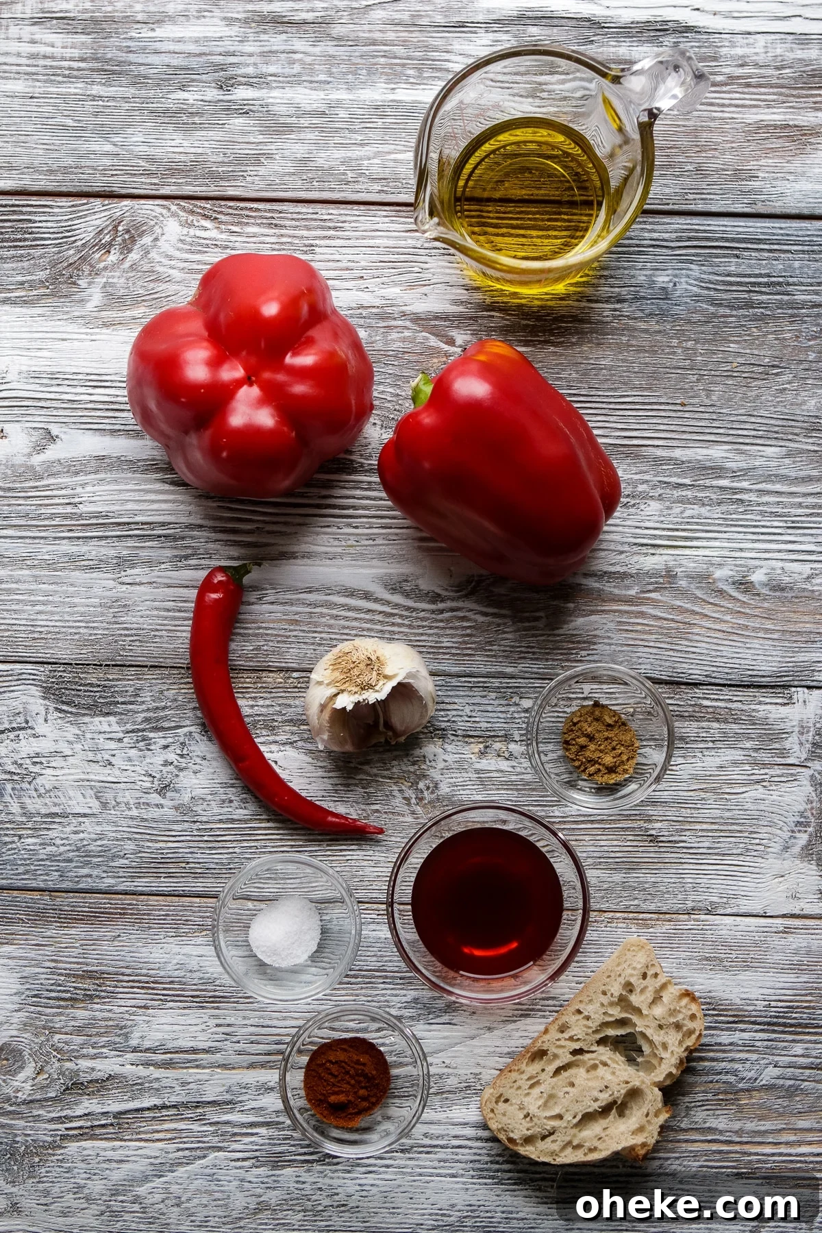 Mojo Rojo (Canarian Red Sauce): Authentic Recipe & Uses 5 Ingredients for mojo rojo.