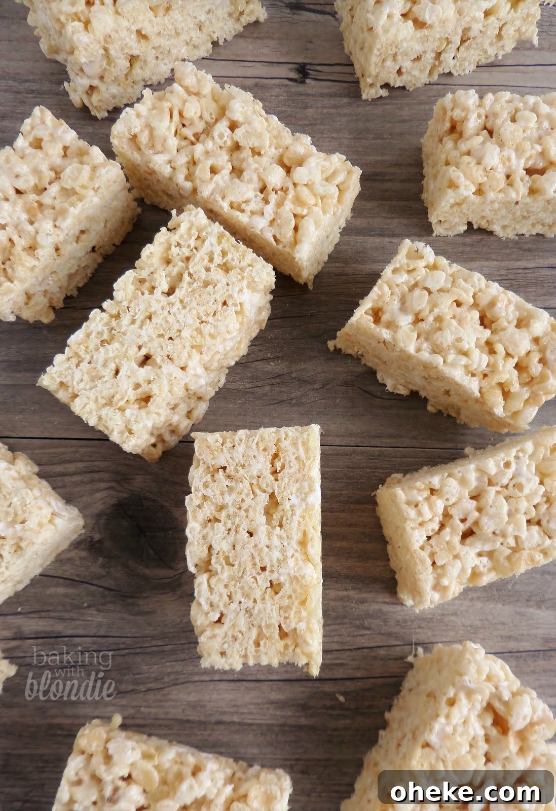 Salted Brown Butter Rice Krispie Treats That Melt in Your Mouth 2 Browned butter marshmallow mixture