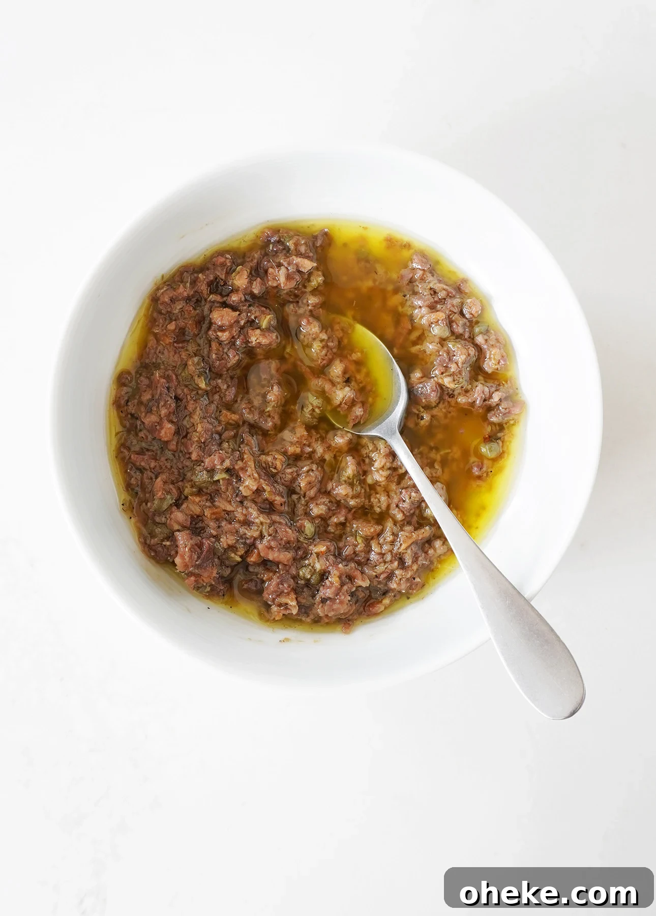 Pissaladière: French Onion and Anchovy Tart Recipe (Video) 6 Anchoïade, a French condiment made with anchovies, olive oil, red wine vinegar, capers, and garlic