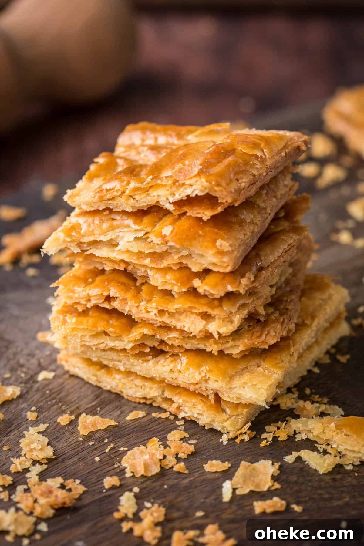 Quick Homemade Gluten-Free Rough Puff Pastry Recipe 2 Crisp and golden airy layers of Gluten-Free Puff Pastry.