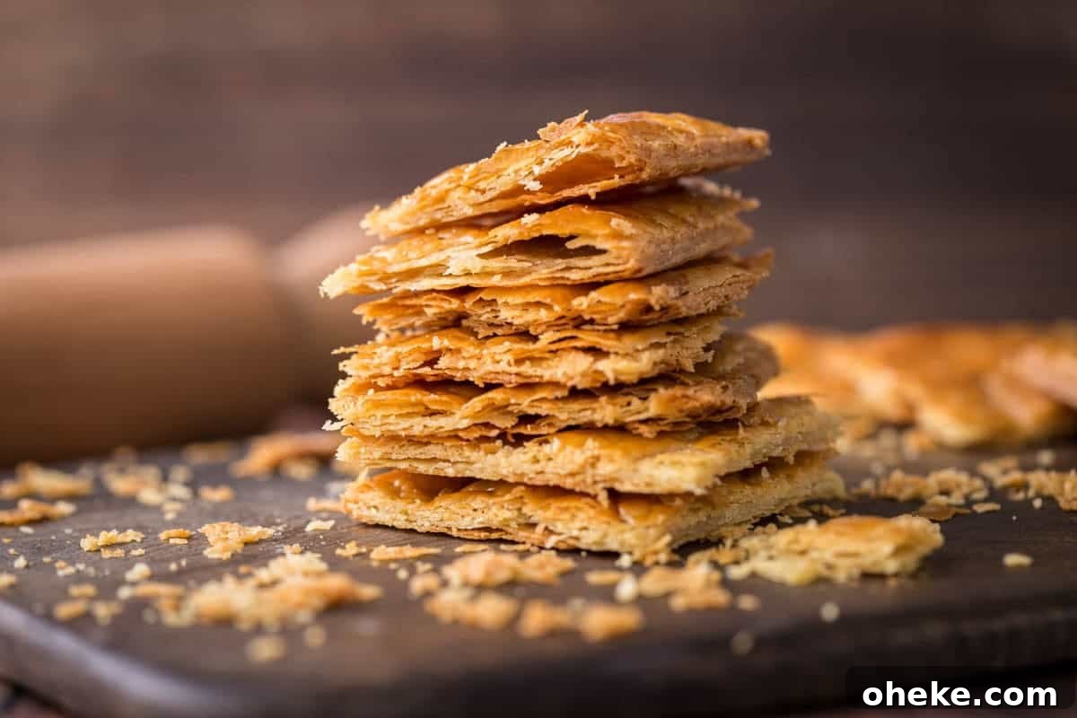 Quick Homemade Gluten-Free Rough Puff Pastry Recipe 12 Crisp and golden airy layers of Gluten-Free Puff Pastry.