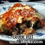 Quick Ground Beef Recipes for Flavorful Weeknight Dinners 9 This Crock Pot Crustless Pizza is delicious and simple to make!
