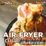 Quick Ground Beef Recipes for Flavorful Weeknight Dinners 10 Our Air Fryer Crustless Pizza is a super easy low carb casserole that kids of all ages enjoy! Use your family's favorite toppings to make homemade pizza night a snap.