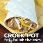 Quick Ground Beef Recipes for Flavorful Weeknight Dinners 17 This Crock Pot Beefy Burrito Casserole is easy, cheesy and oh so delicious! You are going to love this delicious casserole on a tortilla!
