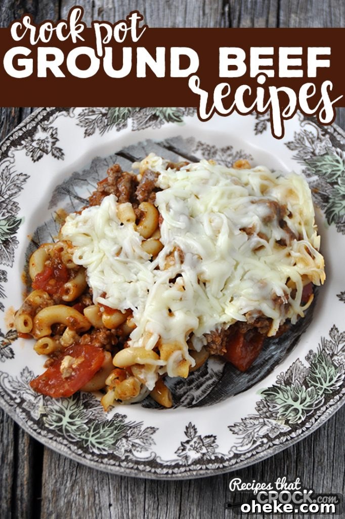Quick Ground Beef Recipes for Flavorful Weeknight Dinners 22 Are you looking for Easy Ground Beef Recipes for your crock pot, instant pot, air fryer or oven? Here is a list of our tried and true favorites including low carb dishes like Stuffed Pepper Soup, Taco Chili and Crustless Pizza, as well as kid-friendly recipes such as Chili Mac Casserole, Sloppy Joe Soup and Taco Tater Tot Casserole