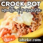 Quick Ground Beef Recipes for Flavorful Weeknight Dinners 8 Are you looking for a great crock pot meatloaf recipe? This Crock Pot Meatloaf Parmesan is a HUGE hit at our house for family dinner and it is also great for folks who are trying to eat low carb!