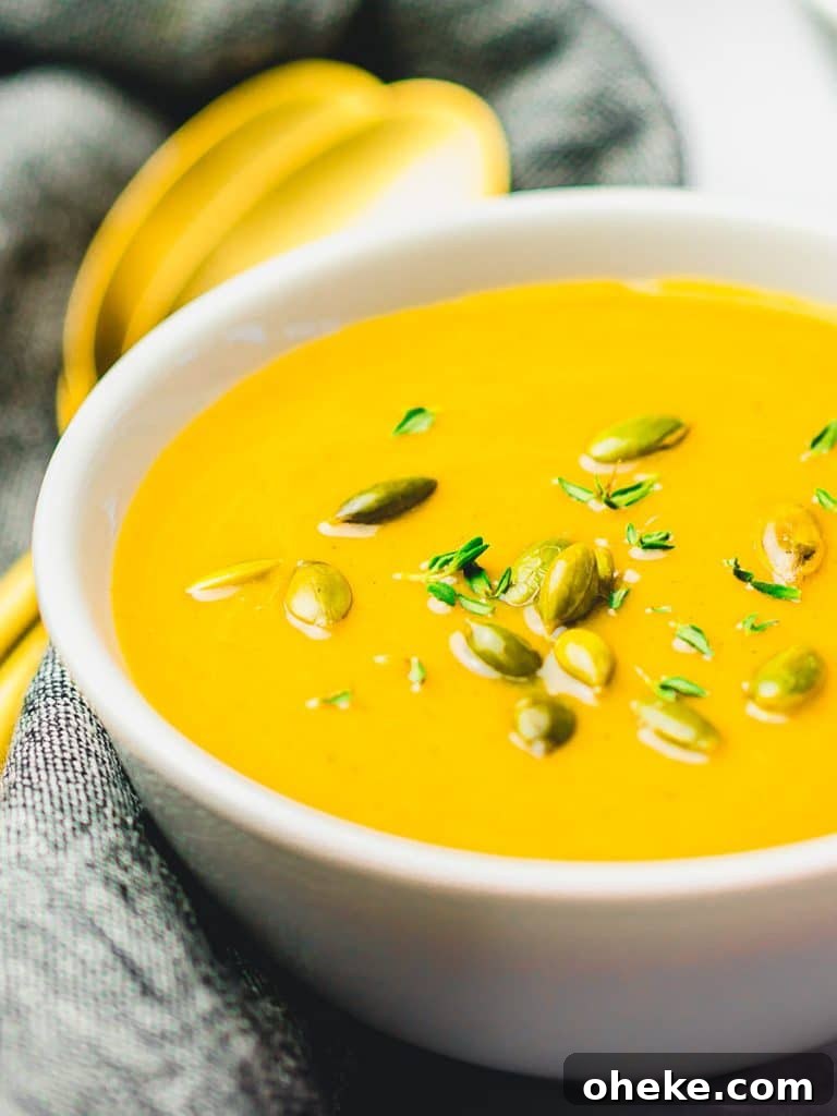 Instant Pot Vegan Butternut Squash Soup, Panera autumn squash soup in a white bowl