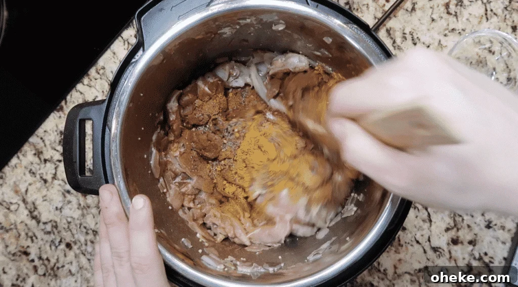 Stirring pot