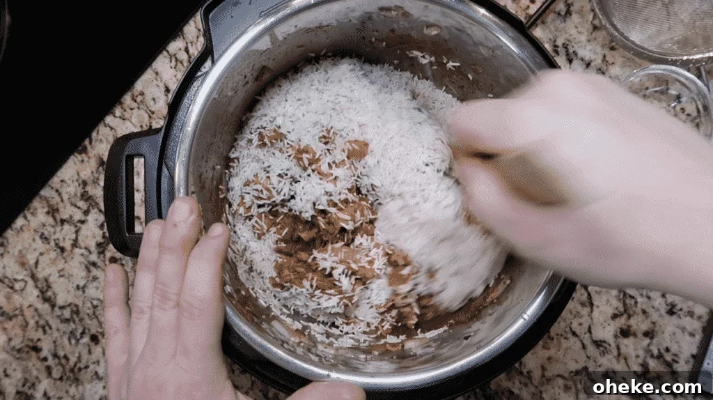 Stirring pot