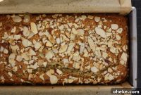 Earl Grey Almond Yogurt Cake with Citrus Glaze