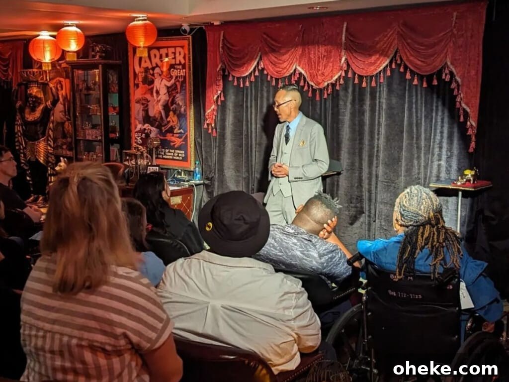 The Magical Mystery Show in an elegant, classy and intimate venue in Hilton Waikiki Beach Hotel.