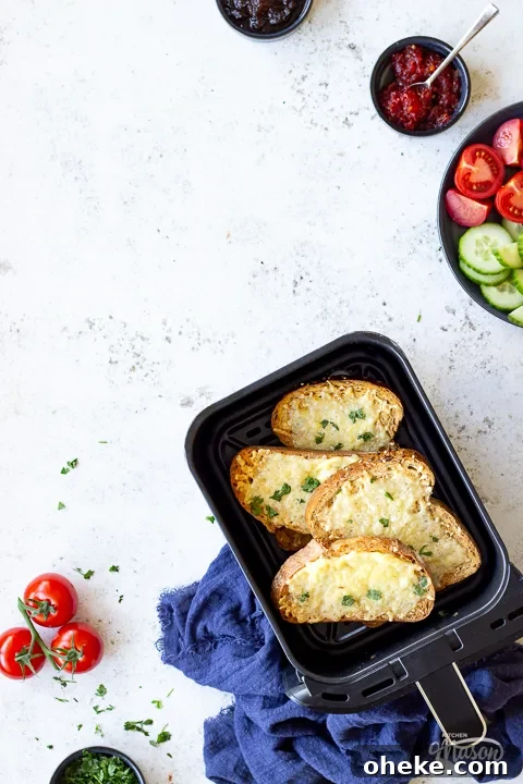 Air Fryer Buying Guide: What to Know Before You Buy 8 Air fried cheese on toast in a drawer with other ingredients