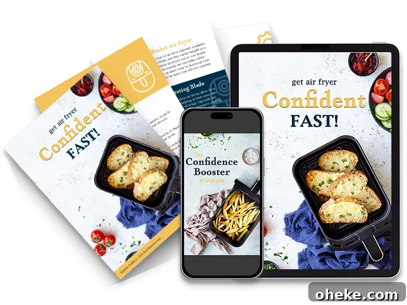 Air Fryer Buying Guide: What to Know Before You Buy 14 Get air fryer confident FAST ebook shown on an ipad and iphone