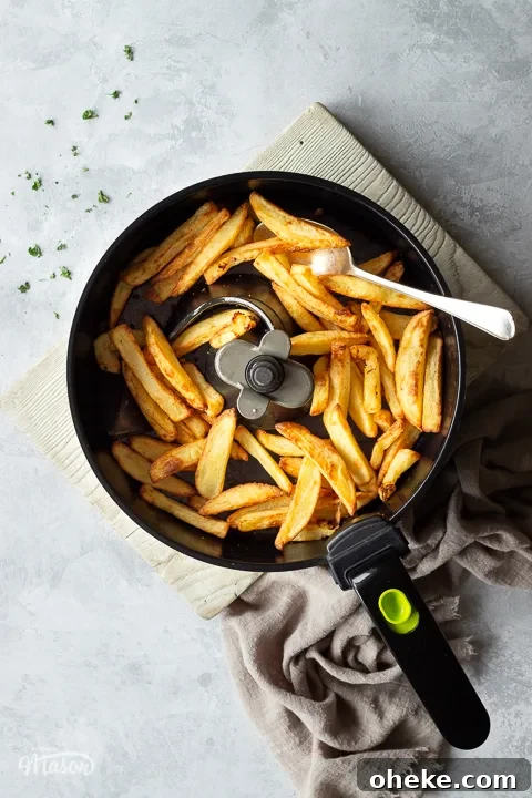 Air Fryer Buying Guide: What to Know Before You Buy 3 air fried chips in an Actifry drawer