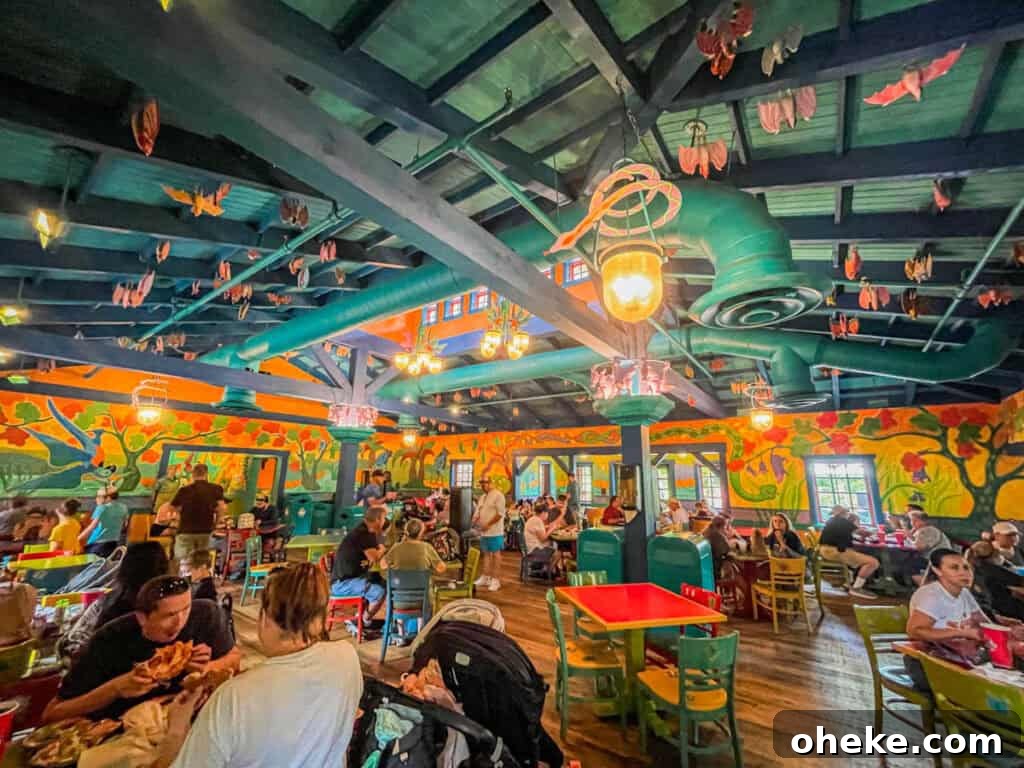 Pizzafari: Explore Unique Pizza Flavors and Restaurant Guide 5 dining room at Pizzafari.