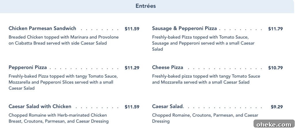 Pizzafari: Explore Unique Pizza Flavors and Restaurant Guide 6 entree menu at Pizzafari.