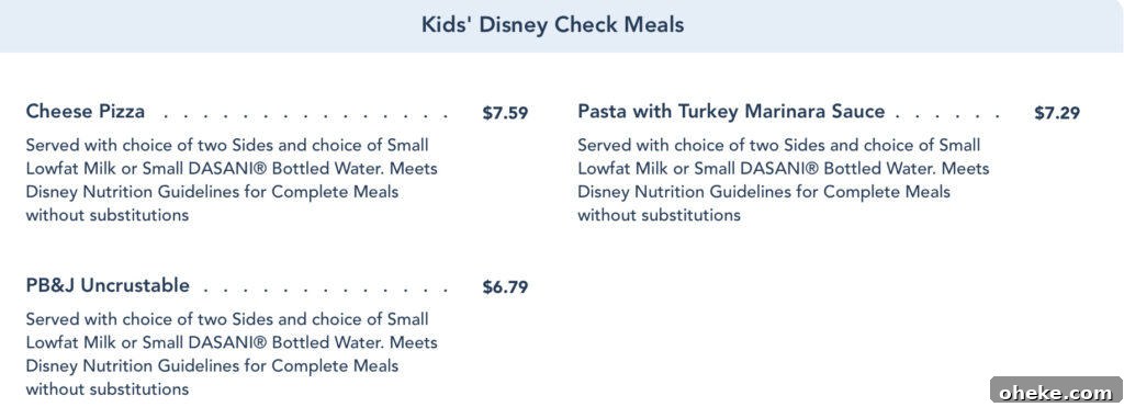 Pizzafari: Explore Unique Pizza Flavors and Restaurant Guide 10 kids Disney check meals menu from Pizzafari.