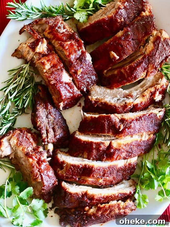 Summer Peach and Plum Salad with Honey-Lime Dressing 6 Instant Pot Baby Back Pork Ribs