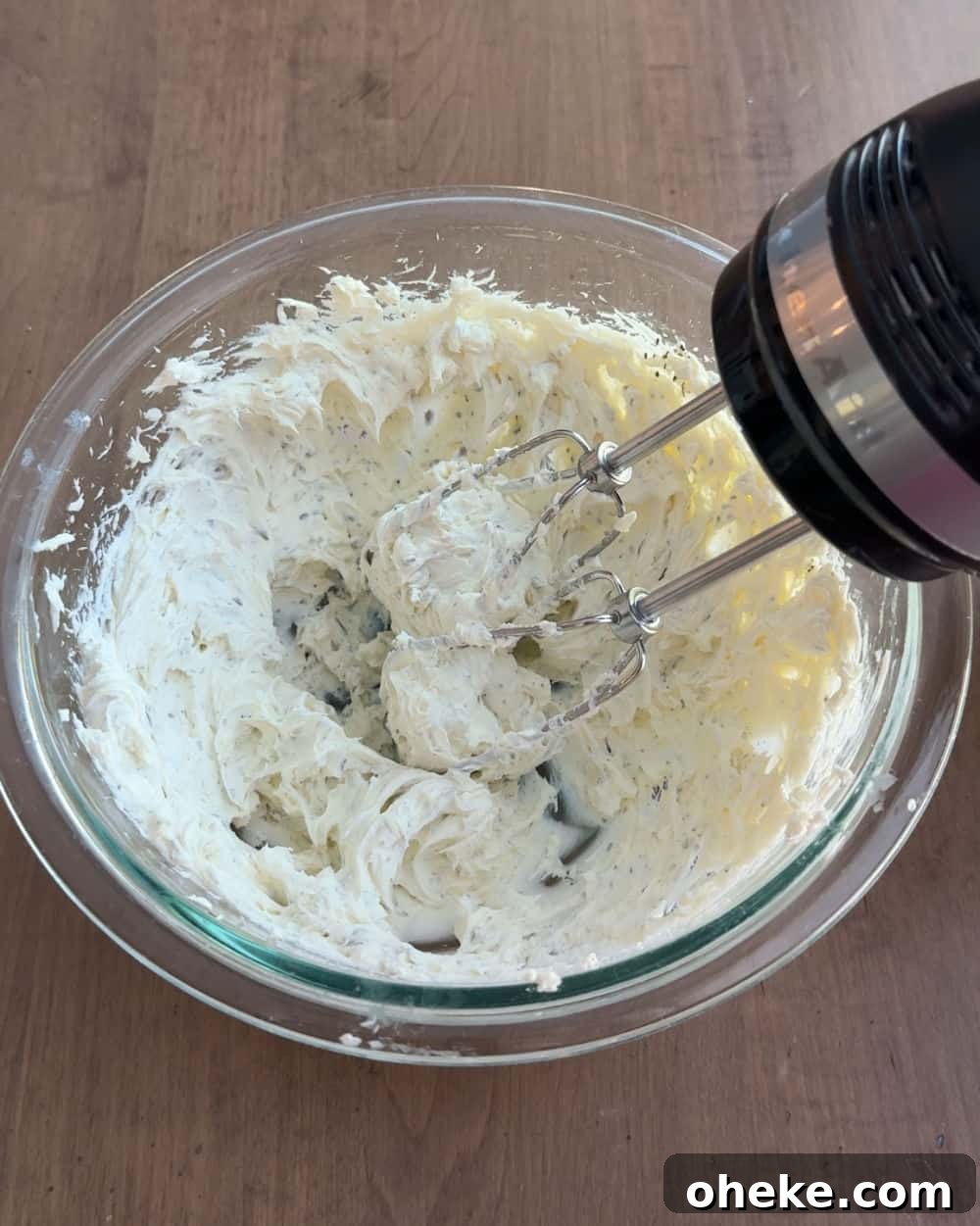 Mom’s Classic Stuffed Celery Recipe — Party Appetizer 5 mix cream cheese with mixer.