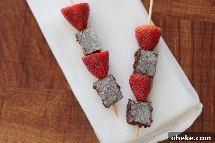 Surprisingly Decadent Brownies (Healthy, Whole Wheat & One Bowl!) {from Two Healthy Kitchens}