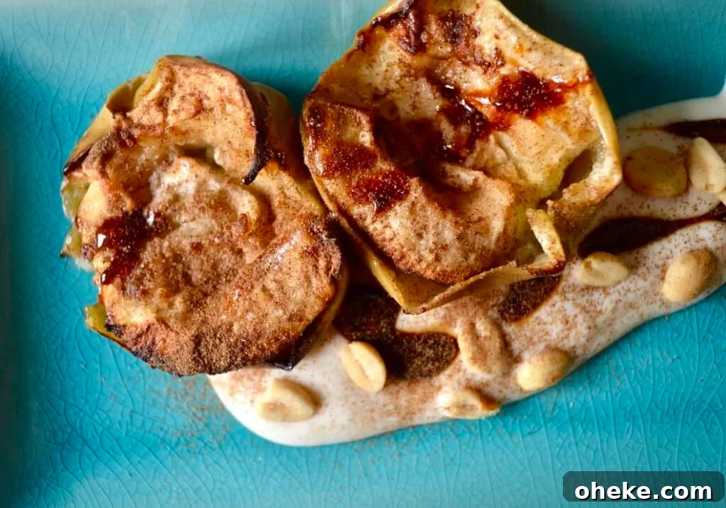 maple baked apples