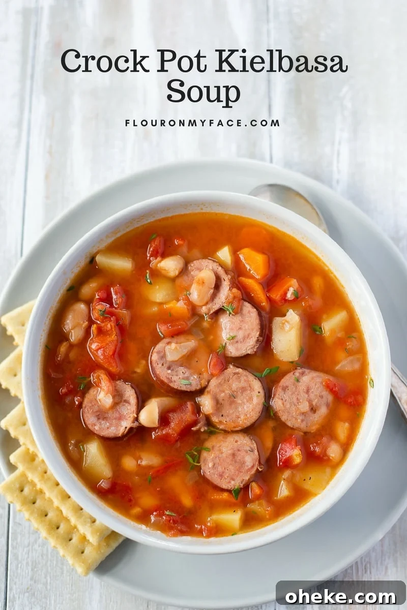 Hearty Slow Cooker Kielbasa Soup Recipe 2 Crock Pot Kielbasa Soup recipe