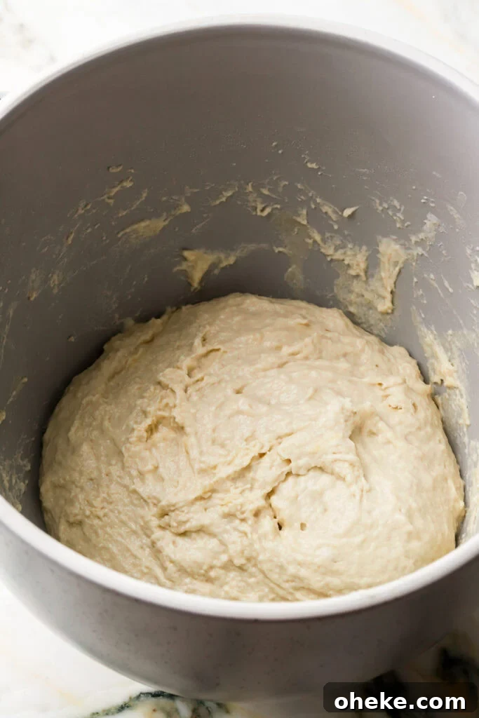 dough mixed