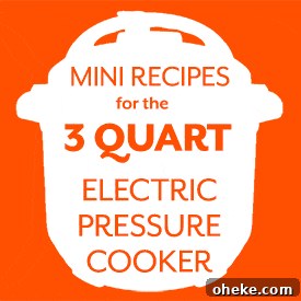 Instant Pot Cornish Game Hens: Quick One-Pot Dinner 3 orange graphic for mini Instant pot 3 quart recipes