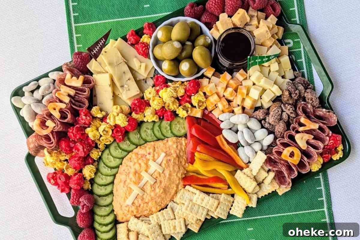 Game Day Charcuterie Board msn image.