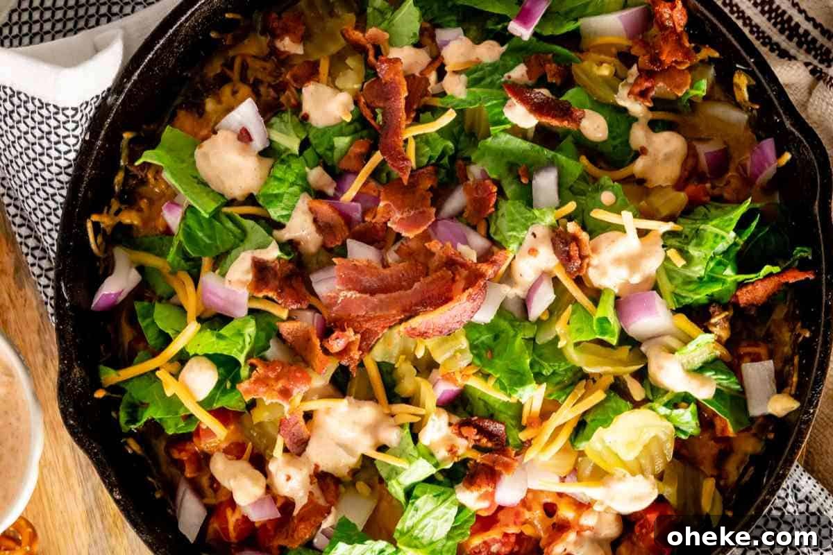 Bacon Cheeseburger Dip msn image.
