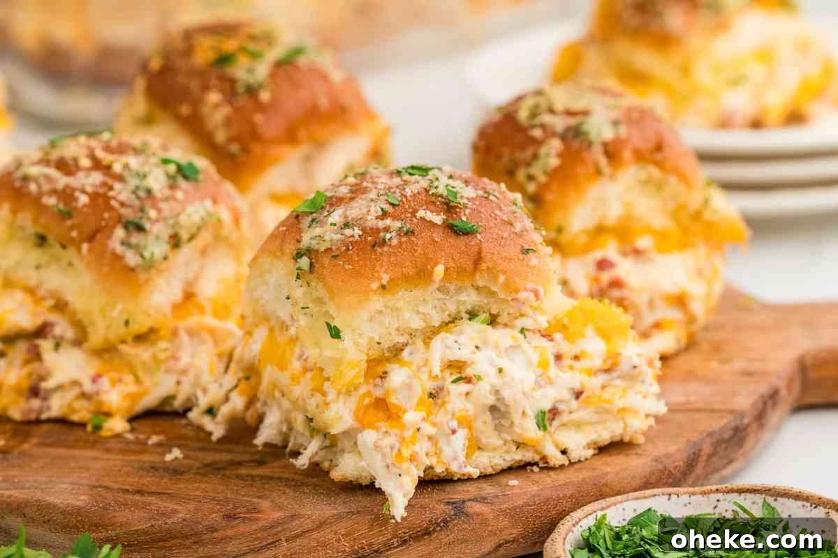 Crack Chicken Sliders msn image.