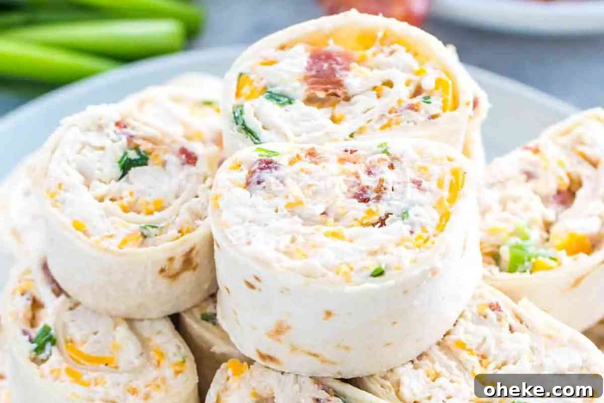 Bacon Cheddar Ranch Pinwheels msn image.
