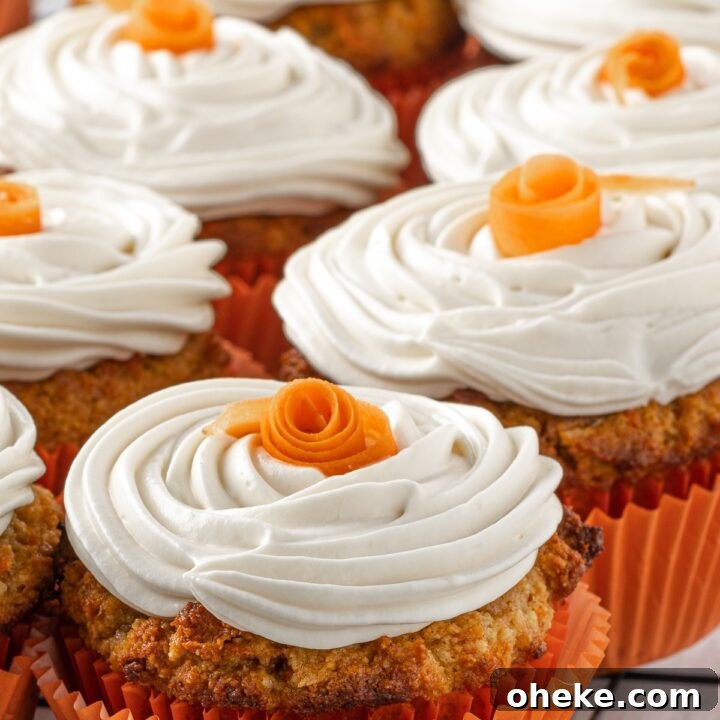 Low Carb Carrot Cake Muffins With Cream Cheese Frosting