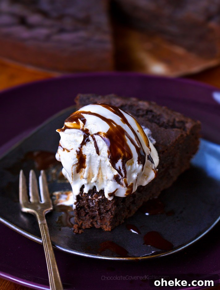 Chocolate Brownie Pie Chocolate Brownie Pie