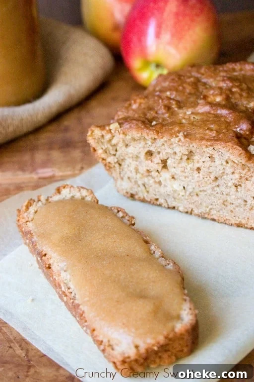 Sweet apple butter made in a flash.