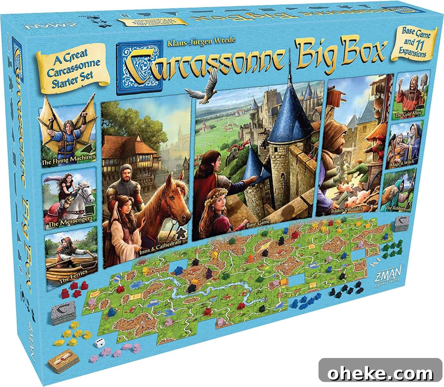 Carcassone big box game set