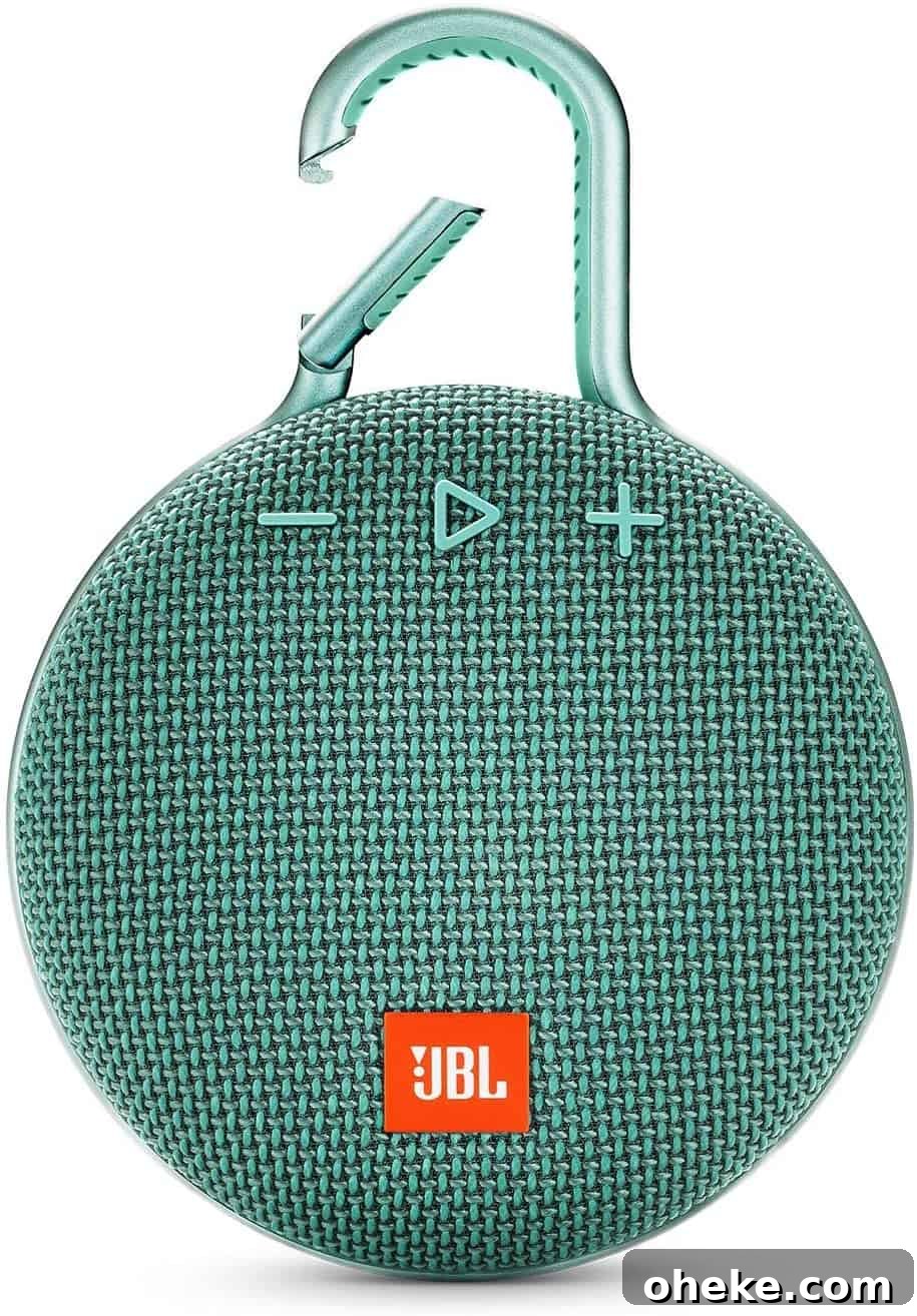 a mint color wireless Bluetooth speaker 