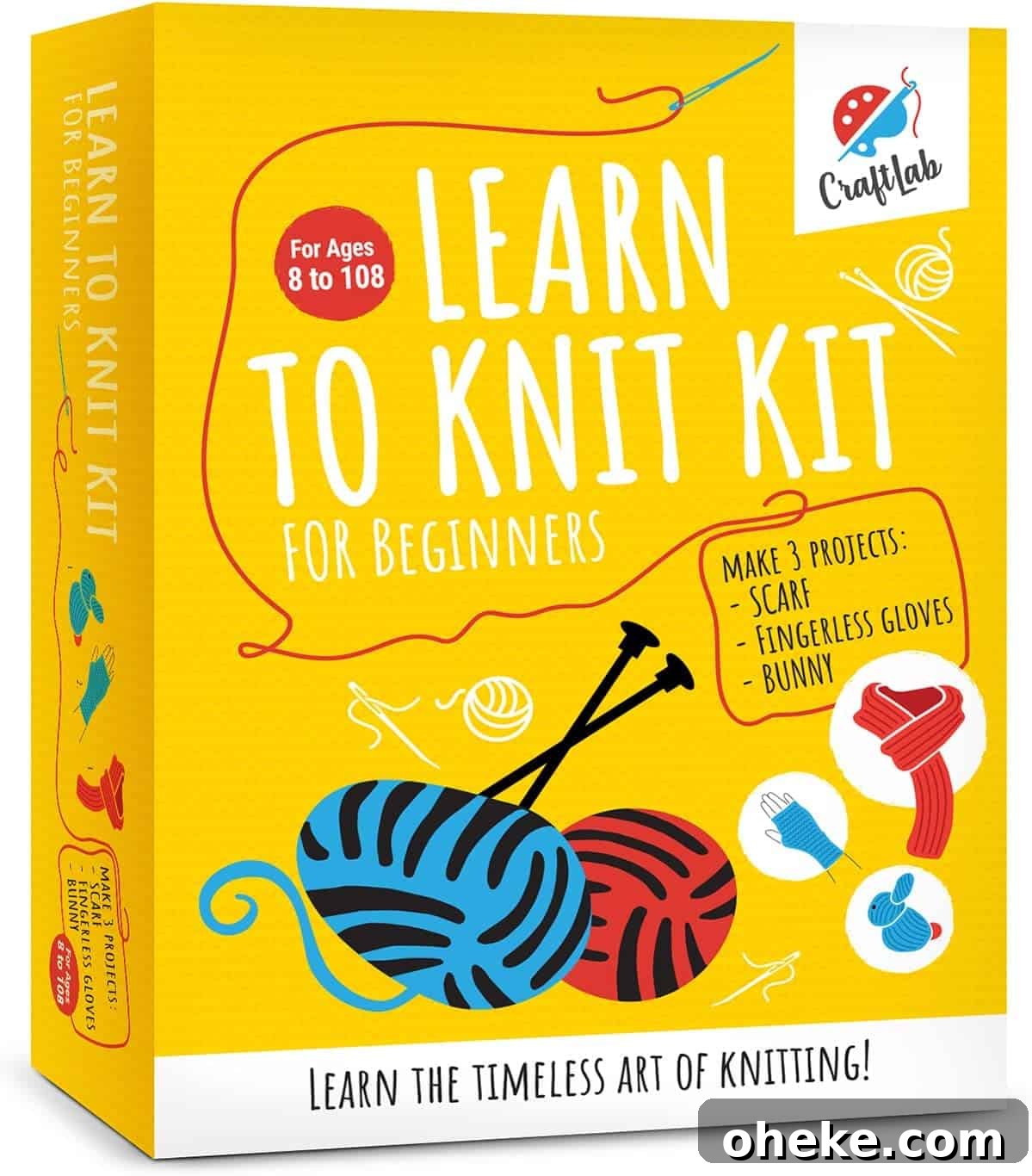 Learn to knit set
