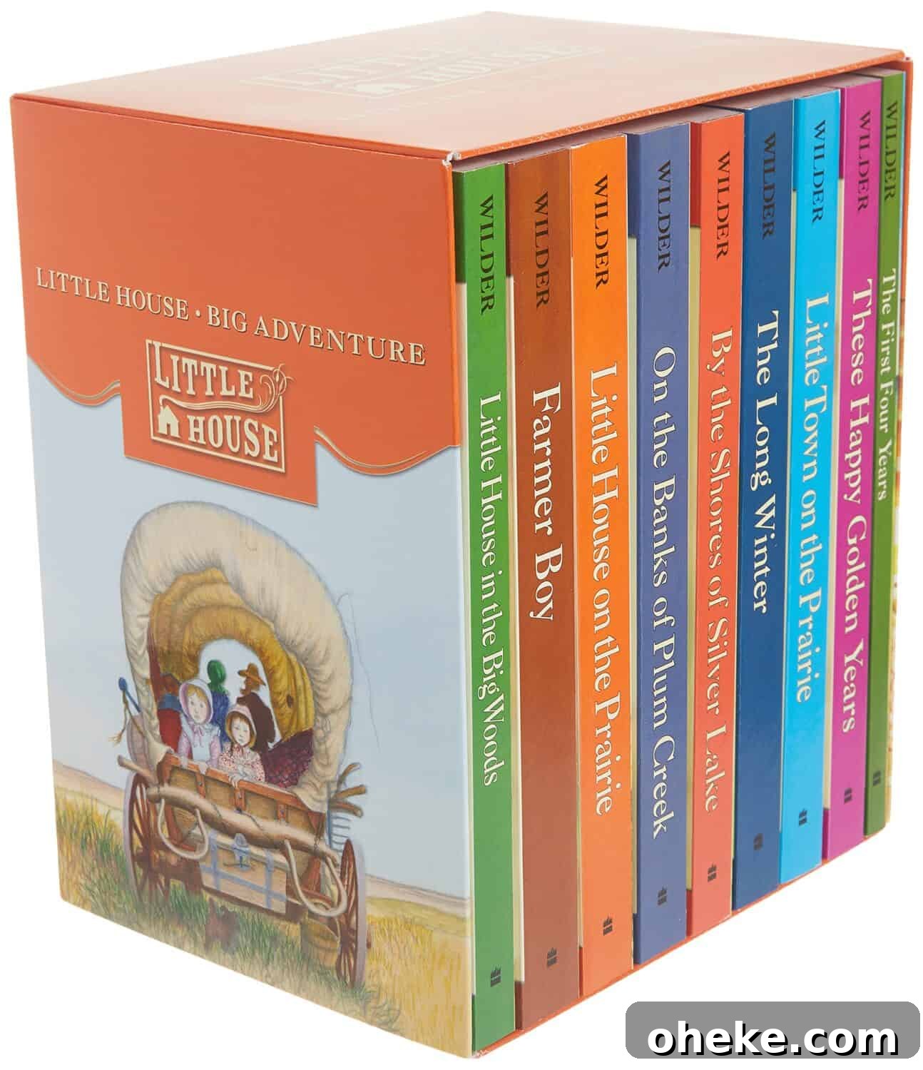 Little House on The Prairie book set