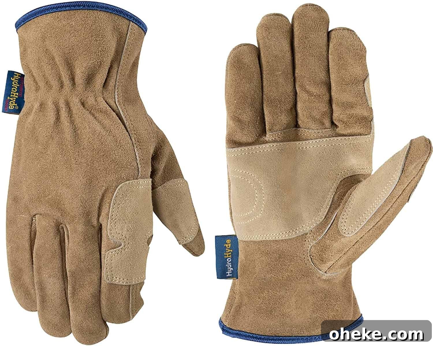 nice men's leather work gloves.
