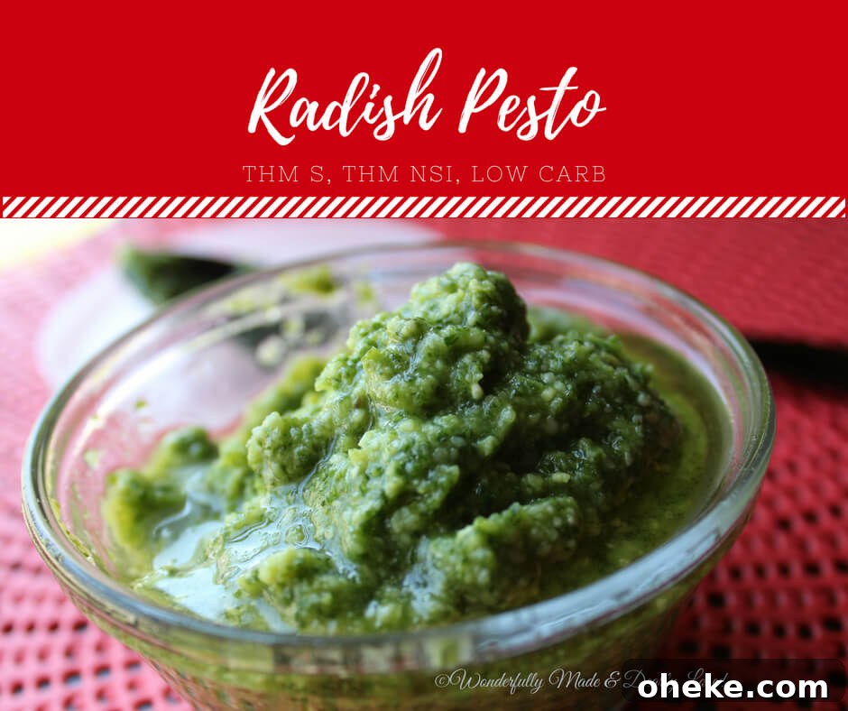 Radish Pesto Recipe from the Garden | Low-Carb, THM-S 3 img 4486 2