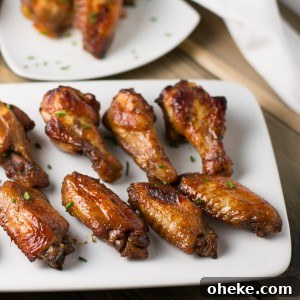 Crispy Baked Honey Garlic Chicken Wings Recipe 6 img 462 5