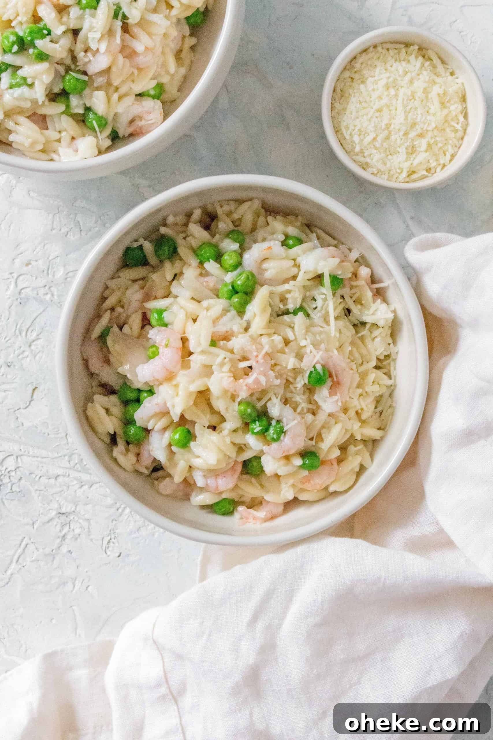 Creamy Instant Pot Shrimp Risotto Recipe 2 This Instant Pot Shrimp Risotto is creamy, full of flavour, and most importantly, easy to make!