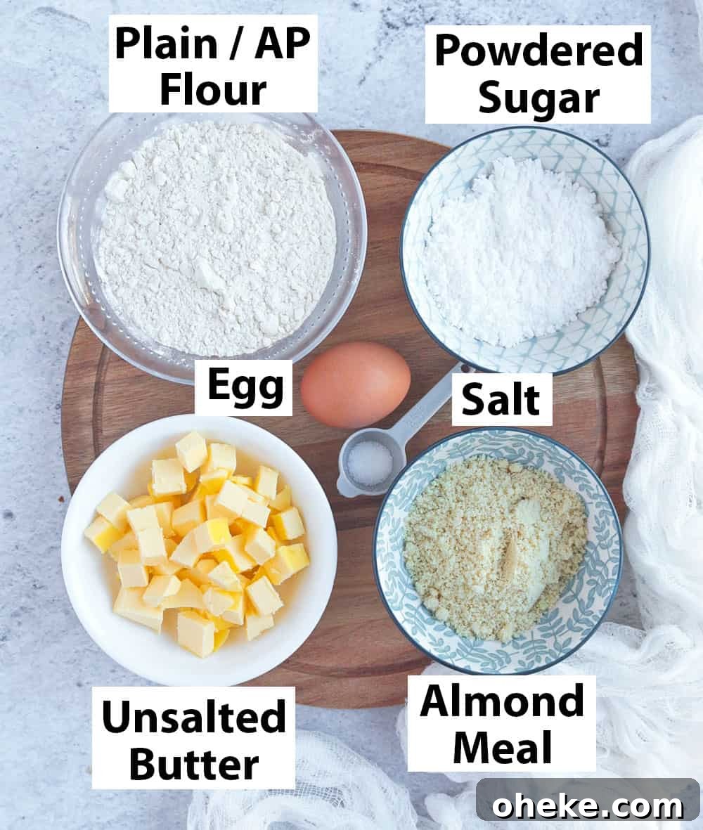 Pate Sucree Ingredients