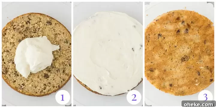 how to assemble easy hummingbird cake