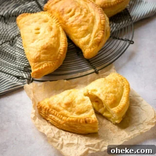cheese and onion pasties