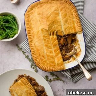 Vegan Mushroom Pie